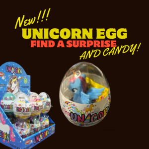 Unicorn Egg with toy