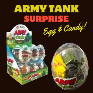 Army Tank Surprise Egg & Candy