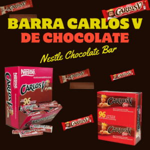 Barra Carlos V de Chocolate