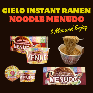 Cielo Instant Ramen Noodles Menudo